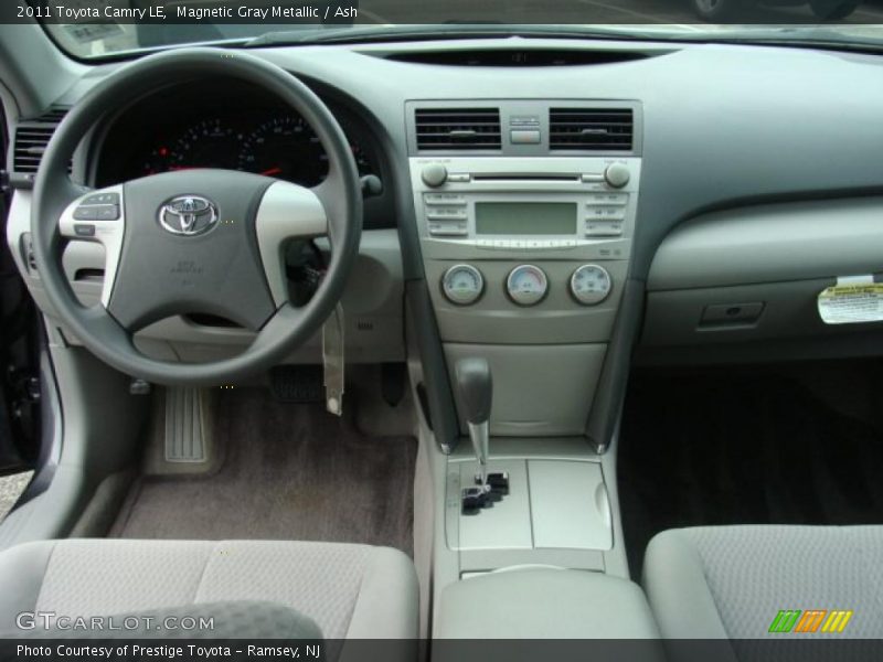 Magnetic Gray Metallic / Ash 2011 Toyota Camry LE