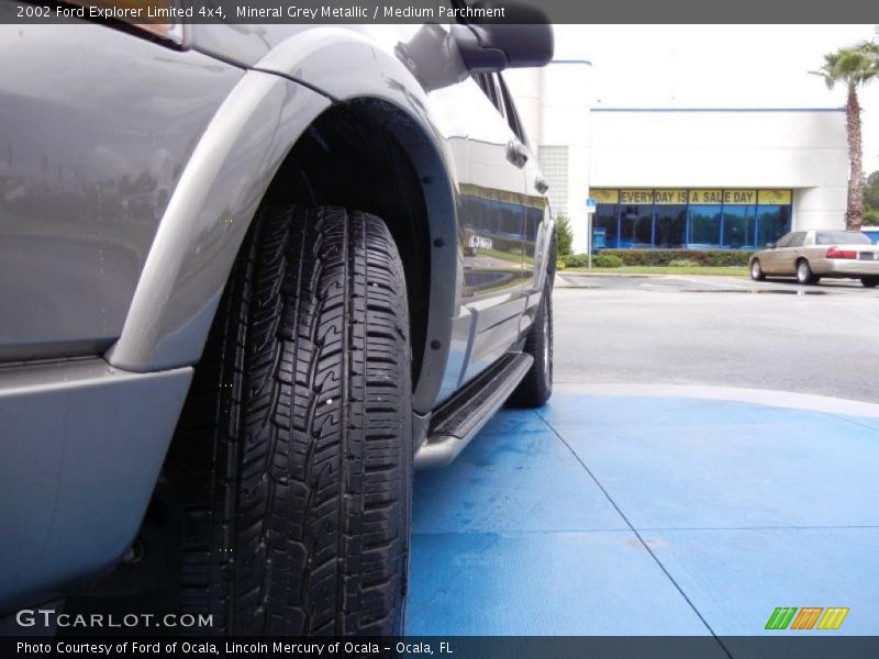 Mineral Grey Metallic / Medium Parchment 2002 Ford Explorer Limited 4x4