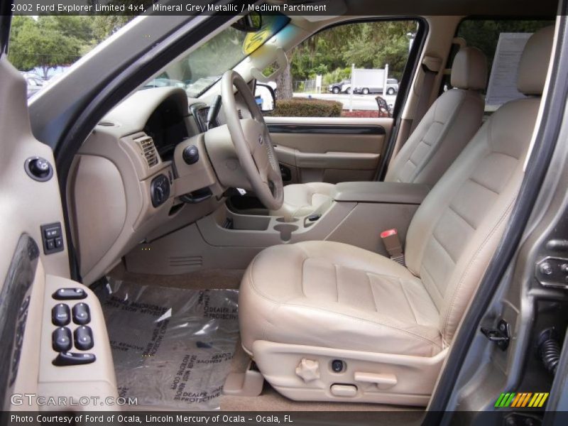  2002 Explorer Limited 4x4 Medium Parchment Interior
