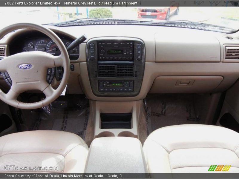 Mineral Grey Metallic / Medium Parchment 2002 Ford Explorer Limited 4x4