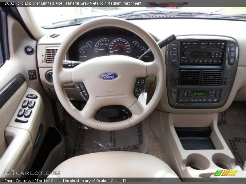 Dashboard of 2002 Explorer Limited 4x4