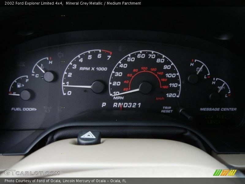  2002 Explorer Limited 4x4 Limited 4x4 Gauges