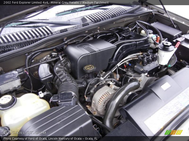  2002 Explorer Limited 4x4 Engine - 4.0 Liter SOHC 12-Valve V6