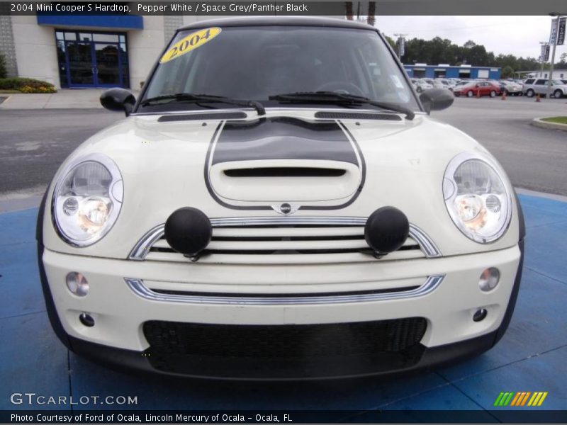 Pepper White / Space Grey/Panther Black 2004 Mini Cooper S Hardtop