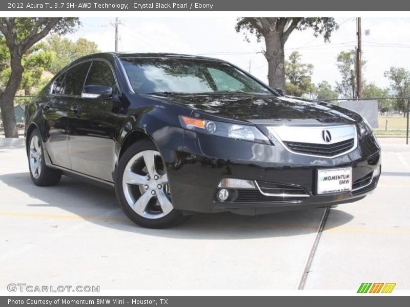 Crystal Black Pearl / Ebony 2012 Acura TL 3.7 SH-AWD Technology