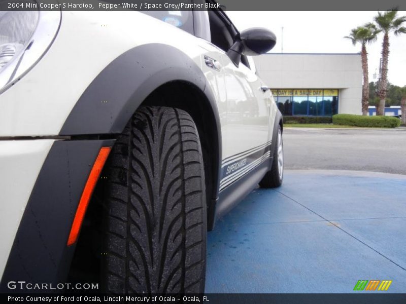 Pepper White / Space Grey/Panther Black 2004 Mini Cooper S Hardtop