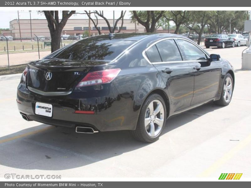 Crystal Black Pearl / Ebony 2012 Acura TL 3.7 SH-AWD Technology
