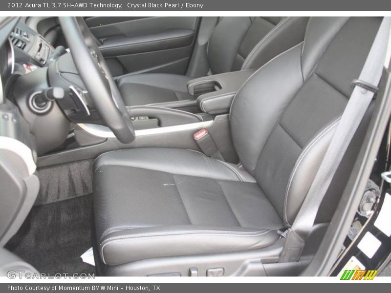 Crystal Black Pearl / Ebony 2012 Acura TL 3.7 SH-AWD Technology