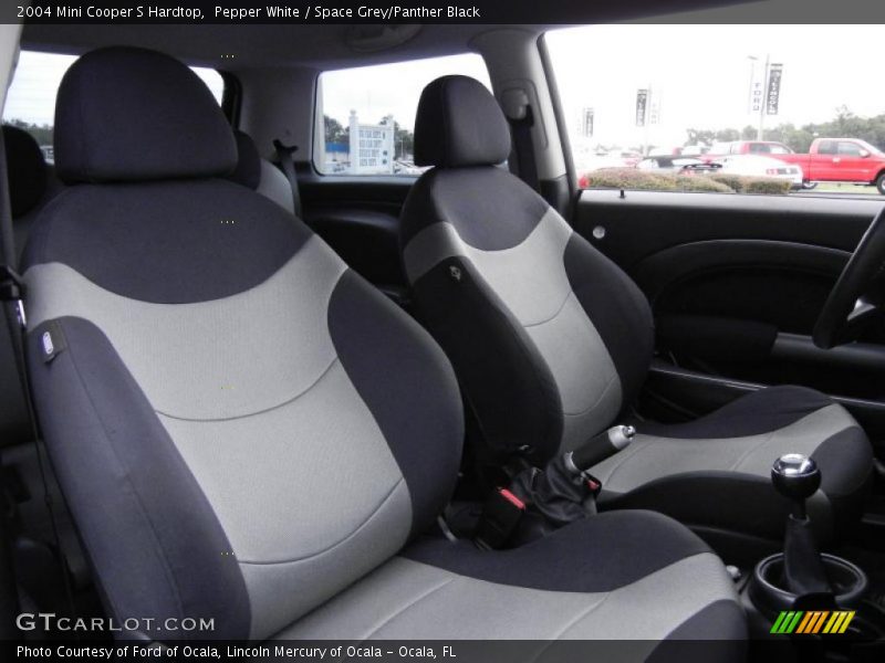 Pepper White / Space Grey/Panther Black 2004 Mini Cooper S Hardtop