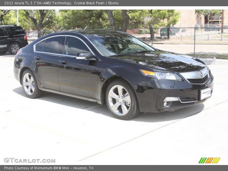 Crystal Black Pearl / Ebony 2012 Acura TL 3.7 SH-AWD Technology