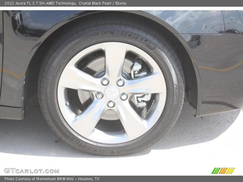Crystal Black Pearl / Ebony 2012 Acura TL 3.7 SH-AWD Technology