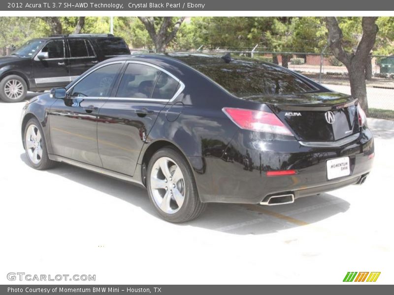 Crystal Black Pearl / Ebony 2012 Acura TL 3.7 SH-AWD Technology