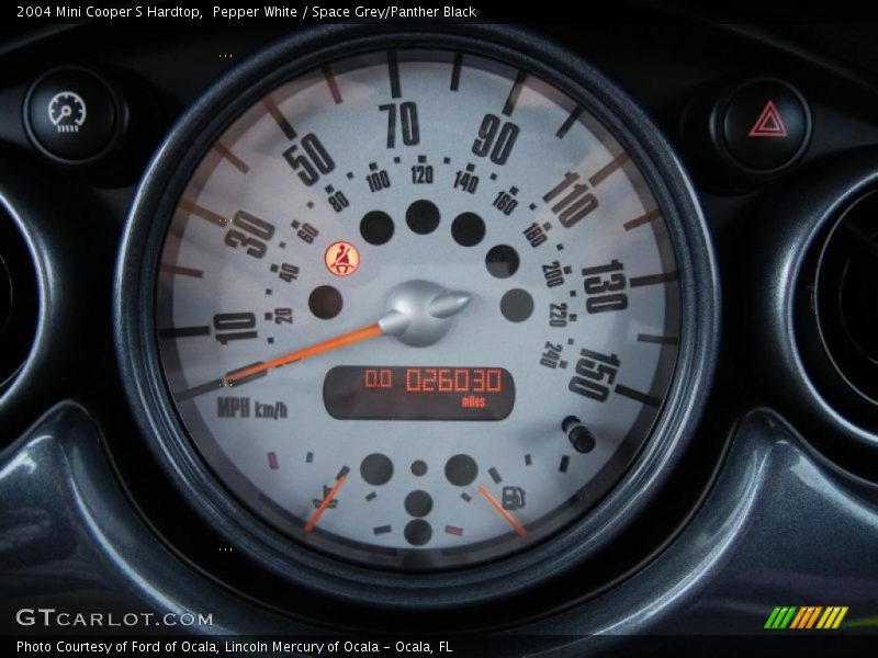Pepper White / Space Grey/Panther Black 2004 Mini Cooper S Hardtop