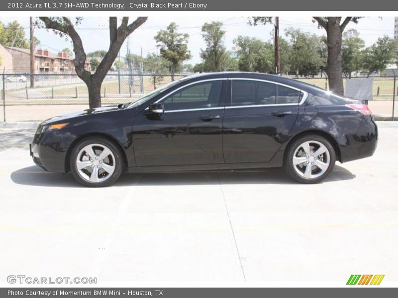 Crystal Black Pearl / Ebony 2012 Acura TL 3.7 SH-AWD Technology