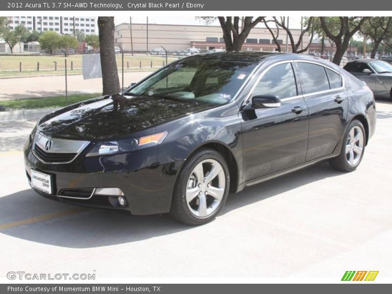 Crystal Black Pearl / Ebony 2012 Acura TL 3.7 SH-AWD Technology