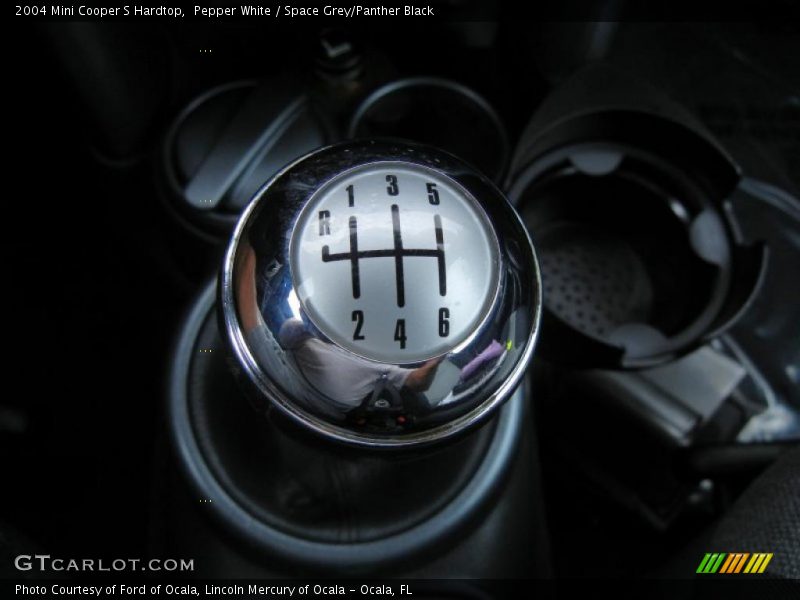 Pepper White / Space Grey/Panther Black 2004 Mini Cooper S Hardtop