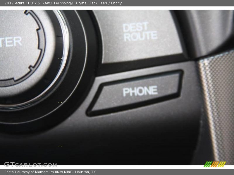 Crystal Black Pearl / Ebony 2012 Acura TL 3.7 SH-AWD Technology