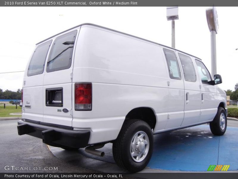 Oxford White / Medium Flint 2010 Ford E Series Van E250 XLT Commericial