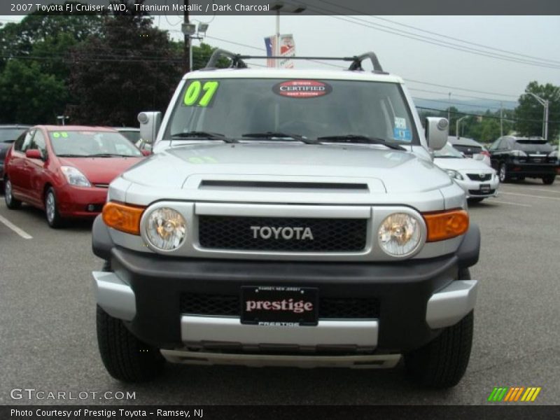 Titanium Metallic / Dark Charcoal 2007 Toyota FJ Cruiser 4WD