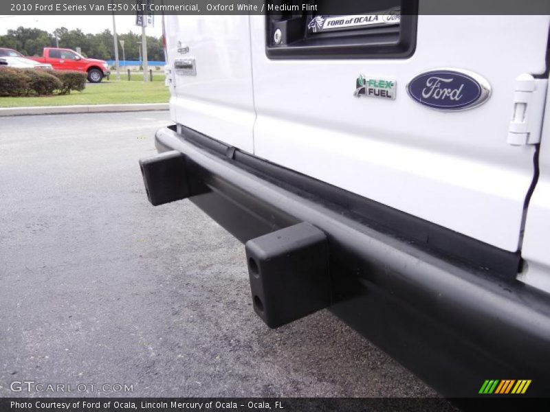 Oxford White / Medium Flint 2010 Ford E Series Van E250 XLT Commericial