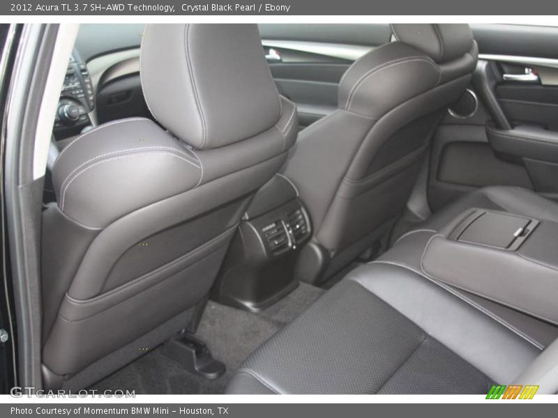 Crystal Black Pearl / Ebony 2012 Acura TL 3.7 SH-AWD Technology