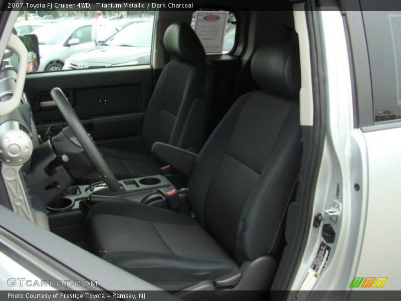 Titanium Metallic / Dark Charcoal 2007 Toyota FJ Cruiser 4WD