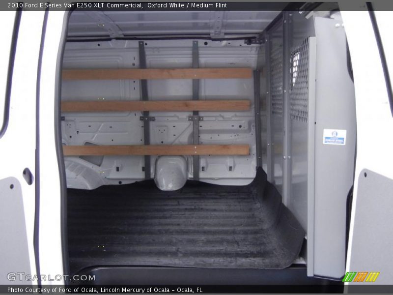 Oxford White / Medium Flint 2010 Ford E Series Van E250 XLT Commericial