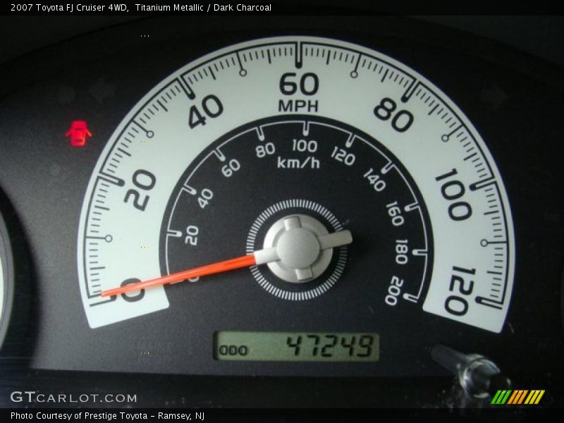 Titanium Metallic / Dark Charcoal 2007 Toyota FJ Cruiser 4WD