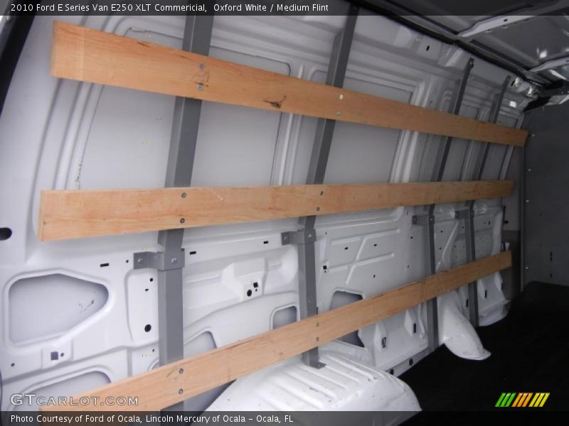 Oxford White / Medium Flint 2010 Ford E Series Van E250 XLT Commericial