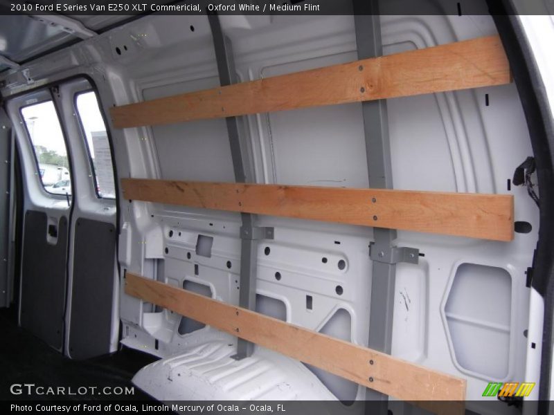 Oxford White / Medium Flint 2010 Ford E Series Van E250 XLT Commericial