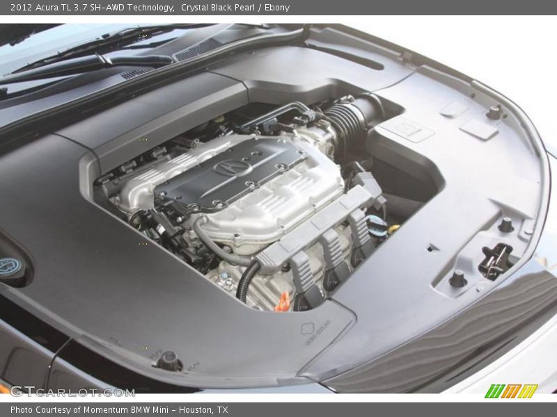 Crystal Black Pearl / Ebony 2012 Acura TL 3.7 SH-AWD Technology