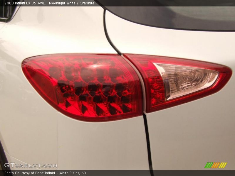 Moonlight White / Graphite 2008 Infiniti EX 35 AWD