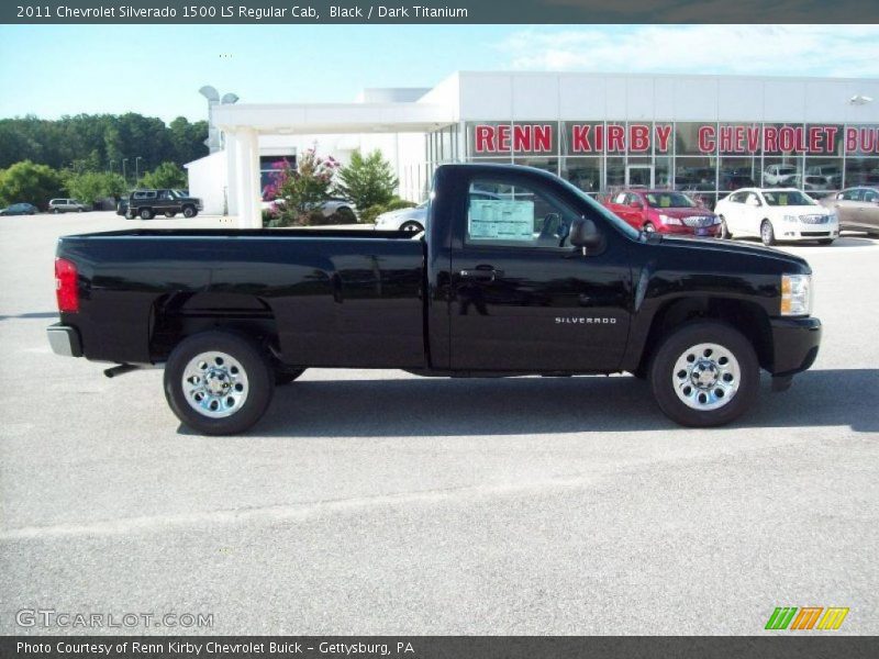 Black / Dark Titanium 2011 Chevrolet Silverado 1500 LS Regular Cab