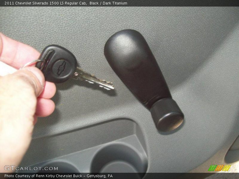 Black / Dark Titanium 2011 Chevrolet Silverado 1500 LS Regular Cab