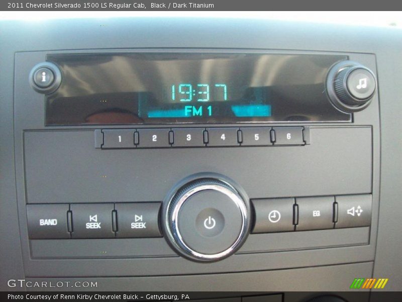 Black / Dark Titanium 2011 Chevrolet Silverado 1500 LS Regular Cab