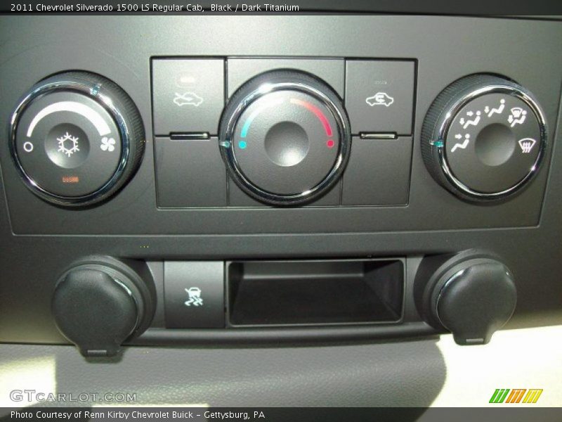 Black / Dark Titanium 2011 Chevrolet Silverado 1500 LS Regular Cab