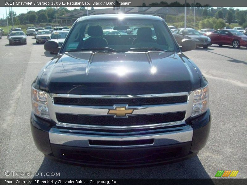 Black / Dark Titanium 2011 Chevrolet Silverado 1500 LS Regular Cab