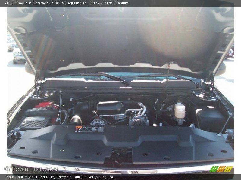 Black / Dark Titanium 2011 Chevrolet Silverado 1500 LS Regular Cab