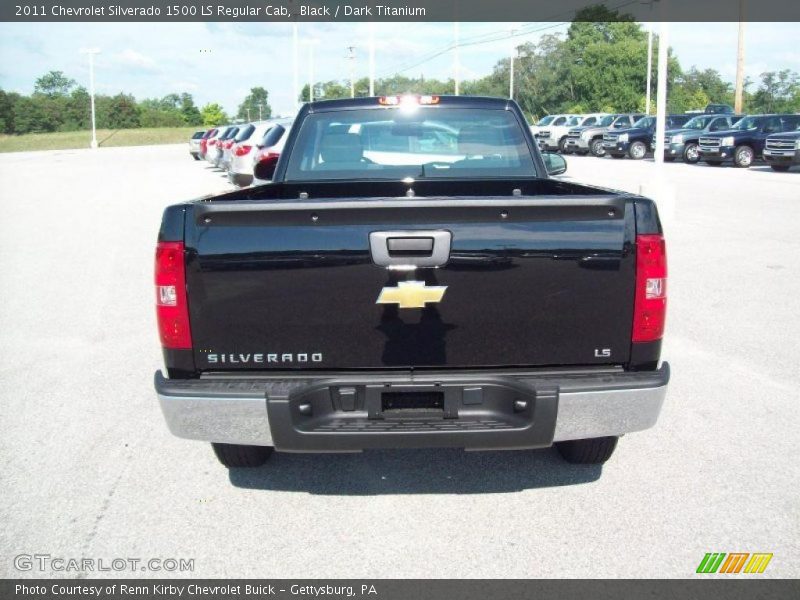 Black / Dark Titanium 2011 Chevrolet Silverado 1500 LS Regular Cab