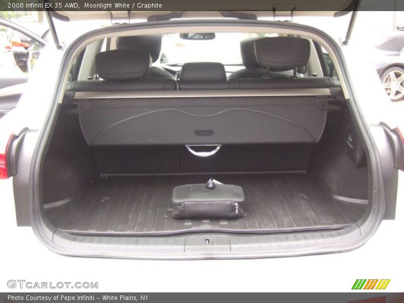 Moonlight White / Graphite 2008 Infiniti EX 35 AWD