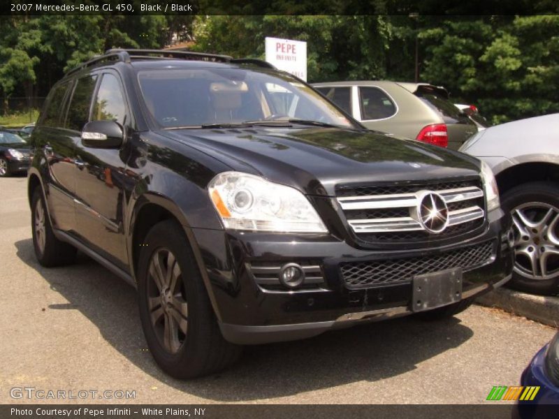 Black / Black 2007 Mercedes-Benz GL 450