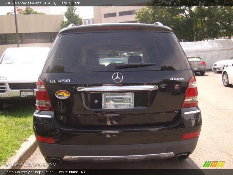 Black / Black 2007 Mercedes-Benz GL 450