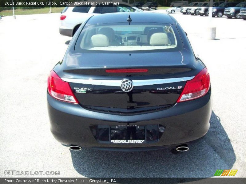 Carbon Black Metallic / Cashmere 2011 Buick Regal CXL Turbo