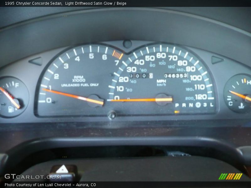  1995 Concorde Sedan Sedan Gauges