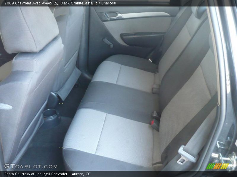 Black Granite Metallic / Charcoal 2009 Chevrolet Aveo Aveo5 LS