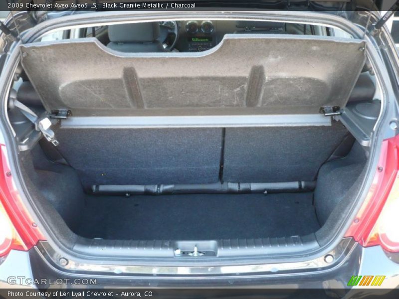 Black Granite Metallic / Charcoal 2009 Chevrolet Aveo Aveo5 LS