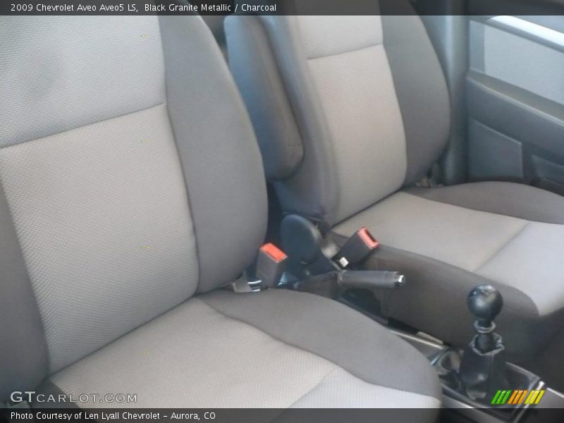 Black Granite Metallic / Charcoal 2009 Chevrolet Aveo Aveo5 LS