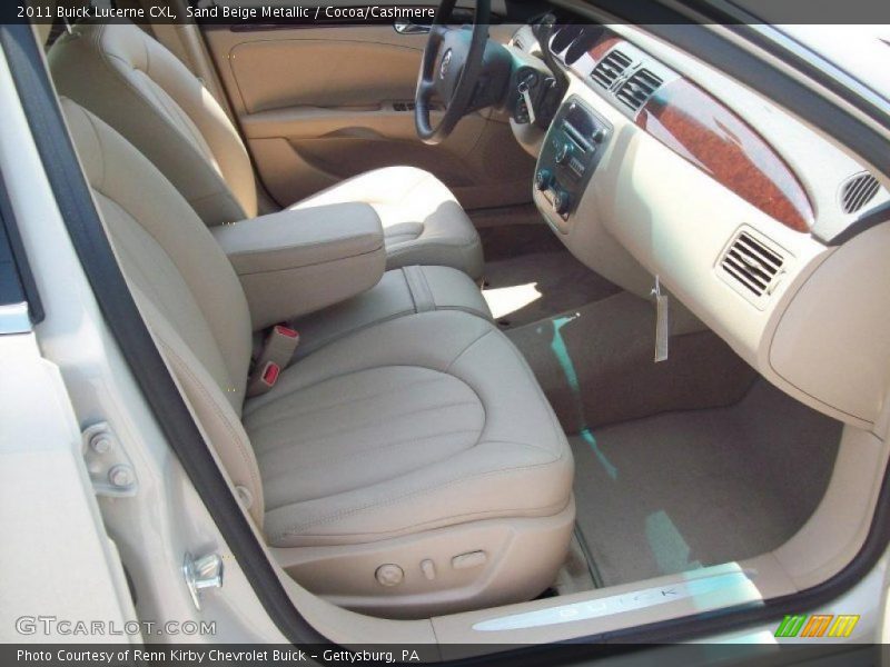Sand Beige Metallic / Cocoa/Cashmere 2011 Buick Lucerne CXL