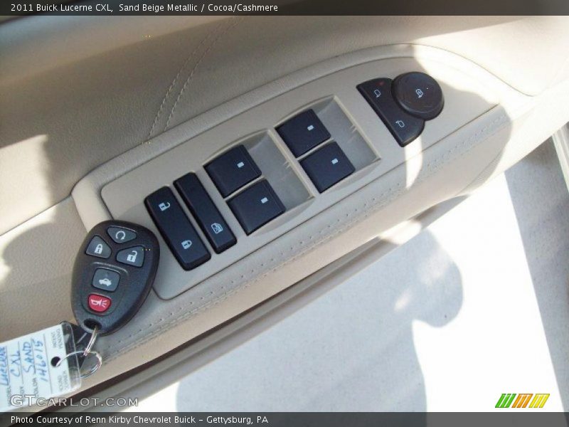Sand Beige Metallic / Cocoa/Cashmere 2011 Buick Lucerne CXL