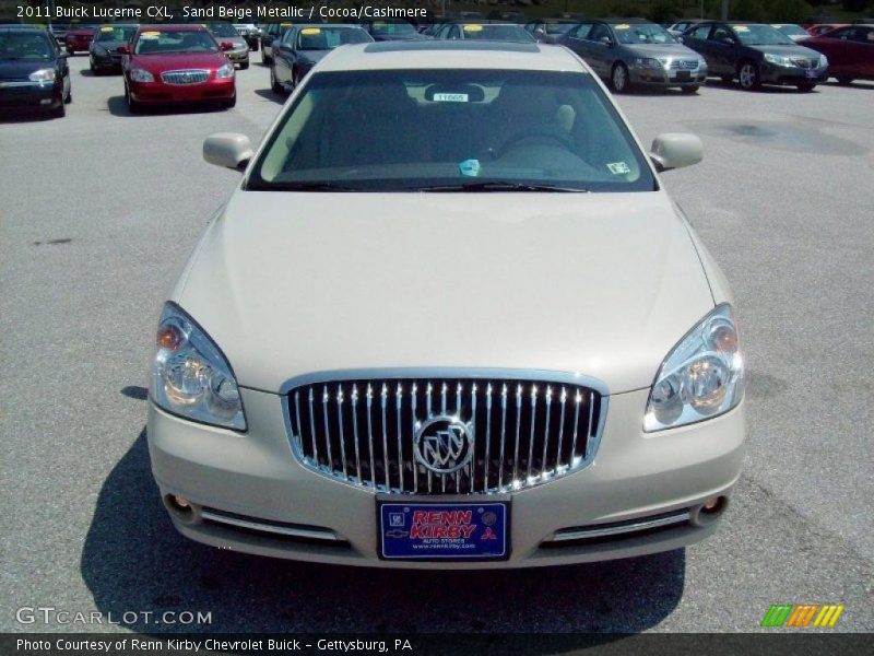 Sand Beige Metallic / Cocoa/Cashmere 2011 Buick Lucerne CXL
